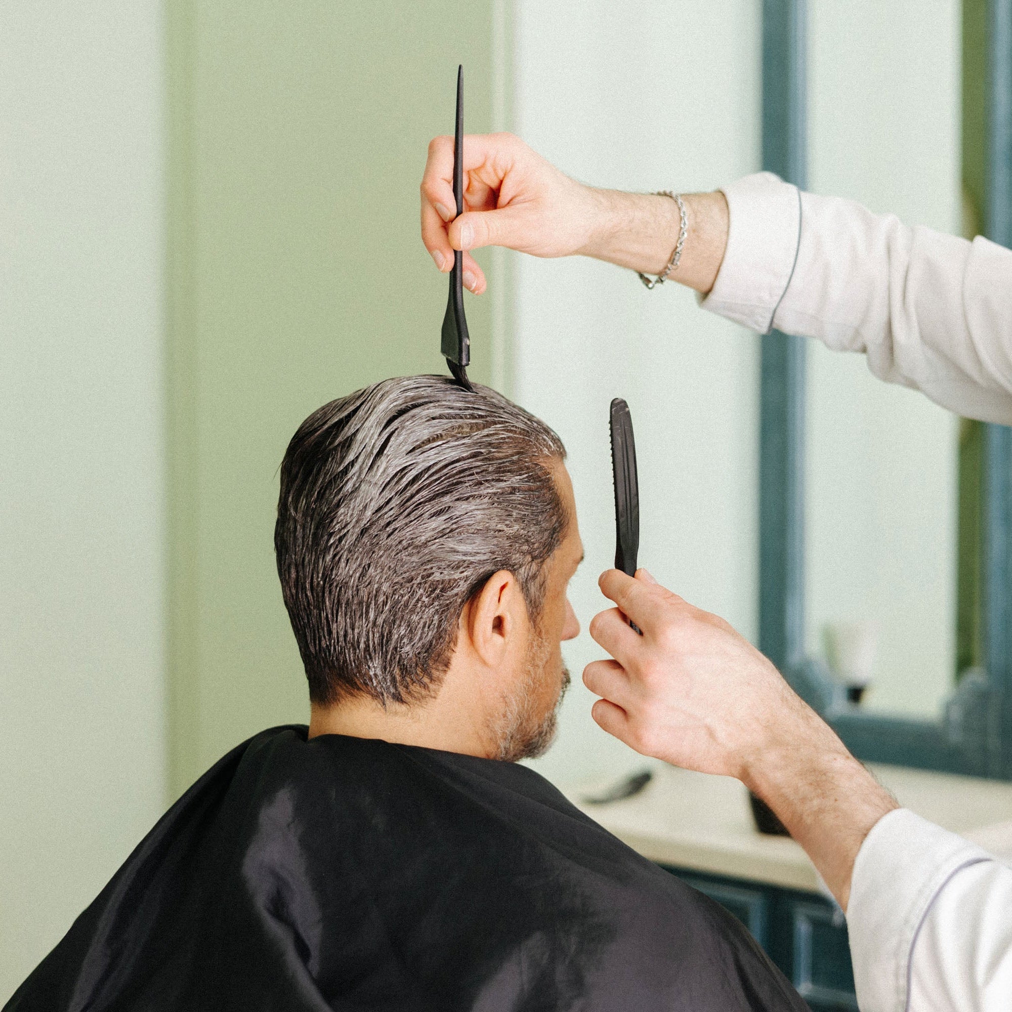 Hair-mazing color treatment