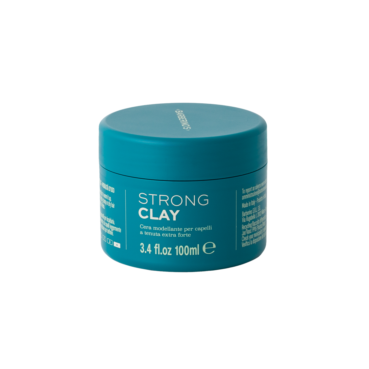 Strong Clay Hair Styling with Matte Finish and Strong Hold