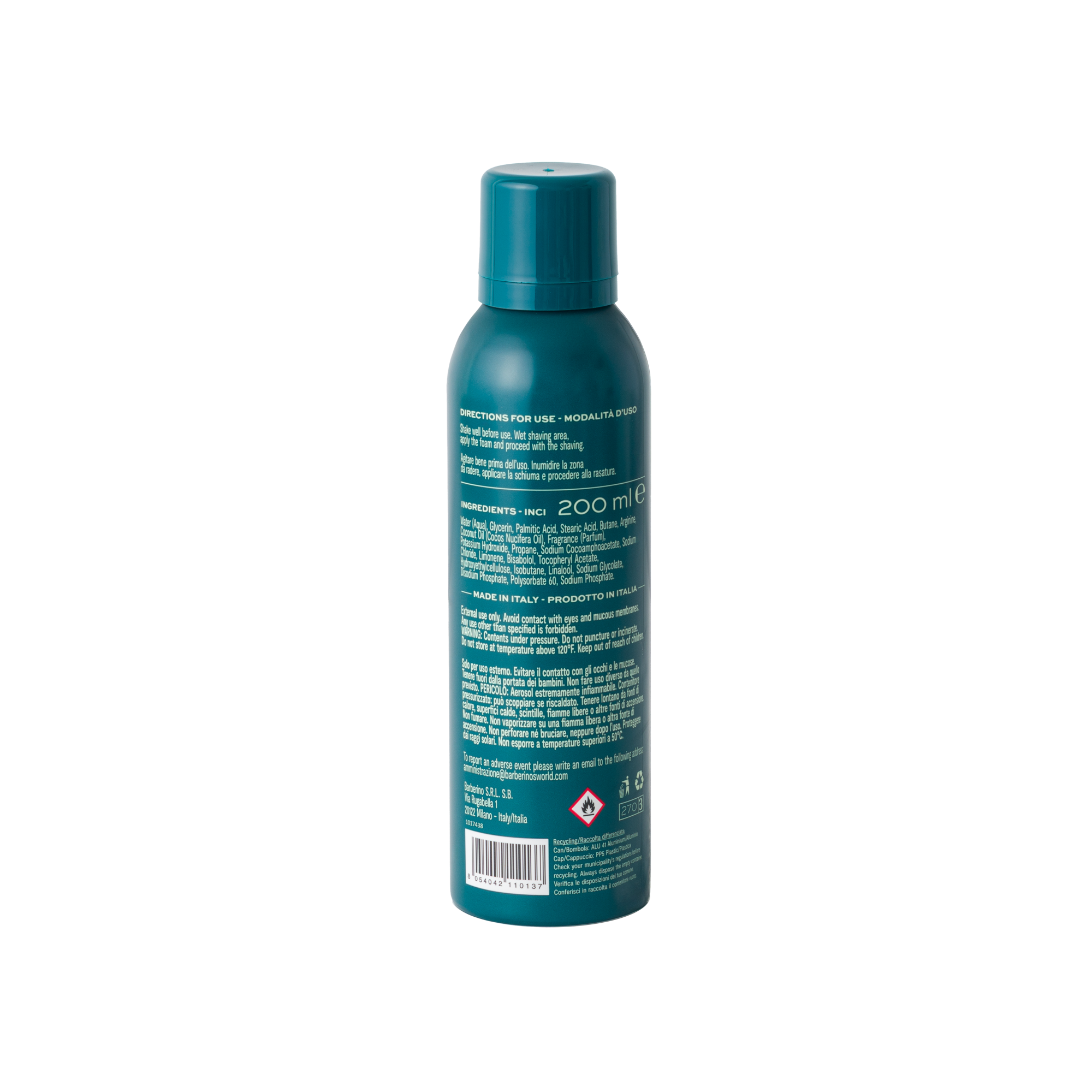 Smooth Irritation-free Shaving Foam